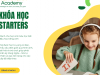 Khóa học Starters (5-7 tuổi)
