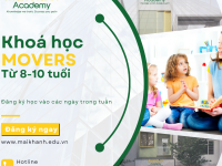 Khóa học Movers (từ 6-10 tuổi)